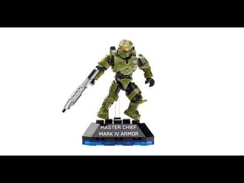 Review Halo Heroes Serie 1: Master Chief Mark IV Armor - YouTube