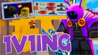 1V1ING in Arsenal AGAIN! Roblox Arsenal