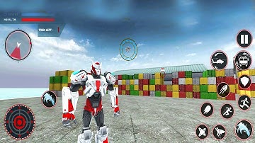 Rescue Robot Car Transform - FireTruck Robot Games 2021 - Gameplay Walkthrough Part 1 (Android, iOS)