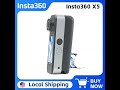 Insta360 X5 8K30fps 360 Video with Dual 1/1.28" Sensors 208 Mins Battery Life Tougher,
