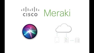 Using Apple Siri with Apple Shortcuts to control the Meraki Platform