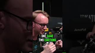 One game, two emotions 😁😔