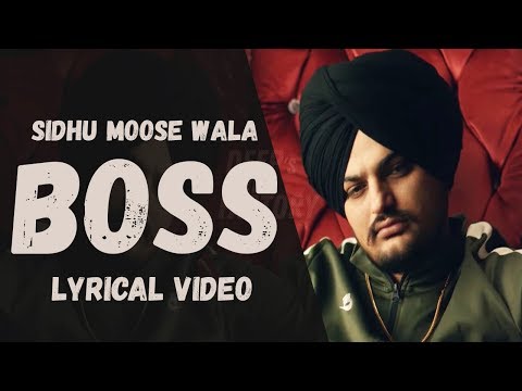 boss-sidhu-moose-wala-lyrics-|-lyrical-video-|-punjabi-song-2018