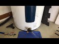 How to drain a clogged hot water heater