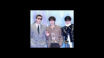 Namjoon,Hobi & Tae At Red Carpet Of W Korea