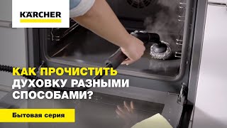 Какими способами можно отмыть духовку?