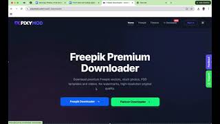 How to Download Freepik Premium Files  #free  | PSD, Vectors & More (Pixymod)