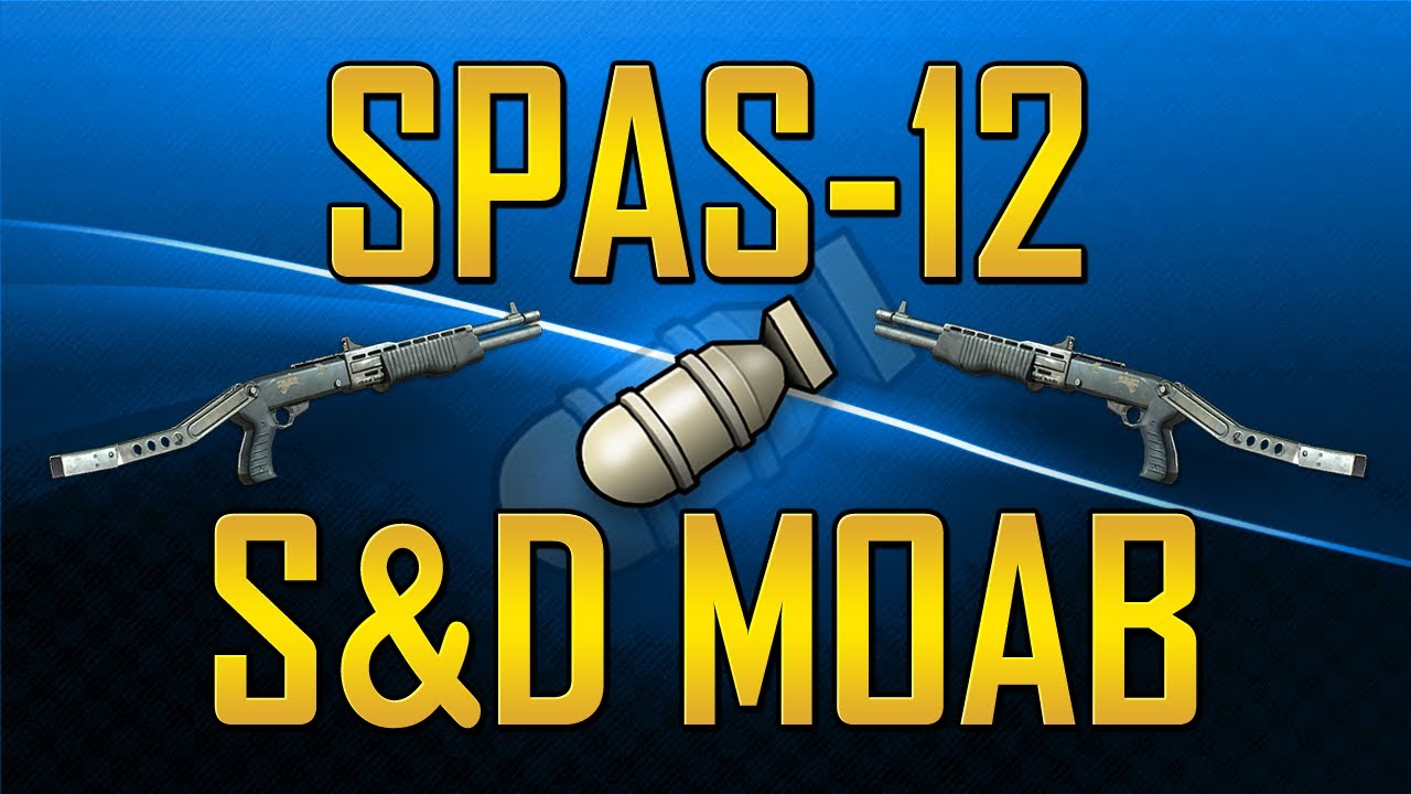 Spas-12 Search and Destroy MOAB (29-0) MW3 by Spasmydogs
