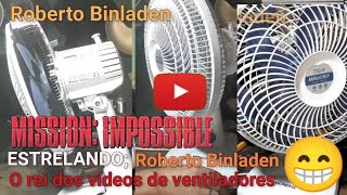 Ventilador quebrado, como adaptar grades de outra marca, Mondial/Mallory.