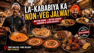 La Kababiyaa ka Mutton Burra, Seekh Kebab & Butter Chicken Review | Delhi Non-Veg Food Vlogs