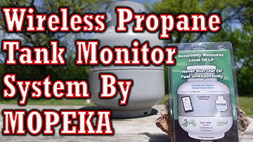 Wireless Propane Monitor System (LPG Propane Tank Check System by Mopeka)