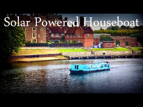 SunFlower: UK’s First 100% Solar Powered Widebeam Houseboat