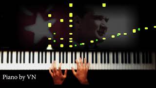 Yiğidim Aslanım - Piano Tutorial by VN