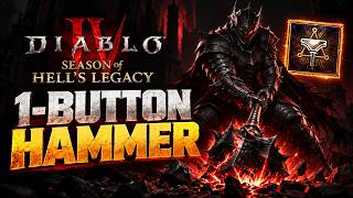 HAMMER OF THE ANCIENTS IS SO BACK! 🔨 INSANE 1-BUTTON Barbarian | Diablo 4 S15