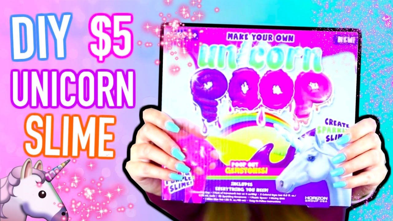 DIY Unicorn Poop Slime Tested Without Borax DIY Unicorn Poop Slime Tested Without Borax