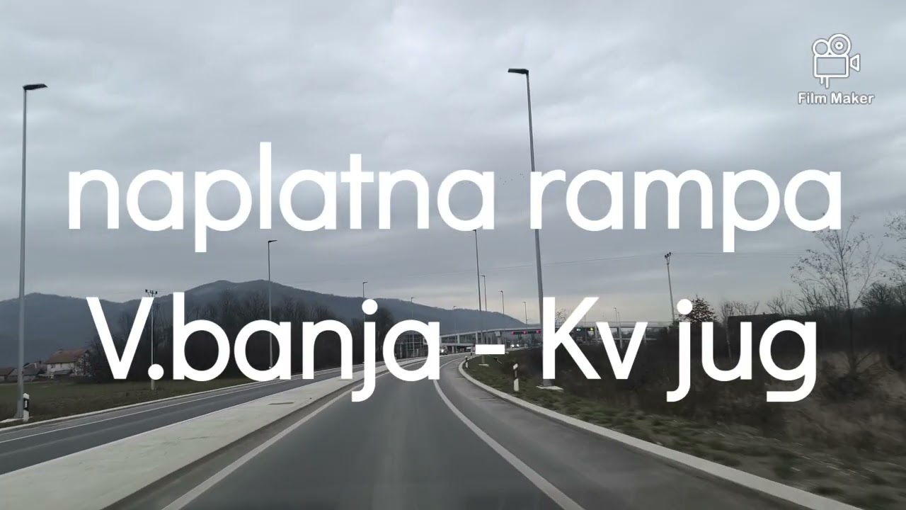 Voznja novom deonicom moravskog koridora