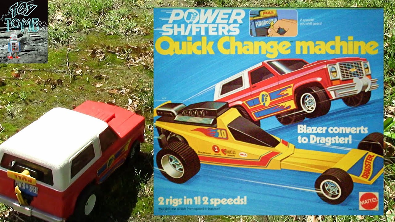 Mattel's Power Shifters Quick Change Machine! - YouTube
