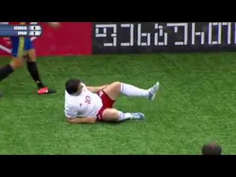 გიორგი ქინქლაძის შესანიშნავი თამაში ესპანეთის წინააღმდეგ.