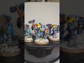 Space Wolves assault terminators painted and ready #40k #warhammer #spacemarines #miniaturepainting