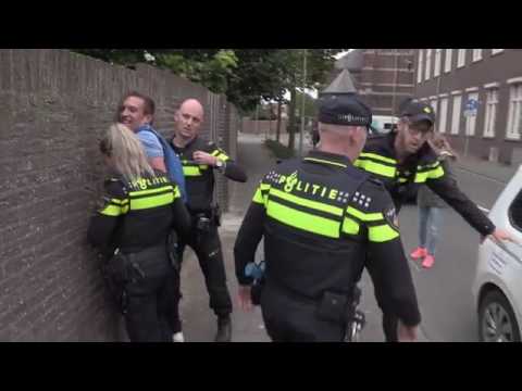 Heterdaad oefening politie in Centrum Nederweert