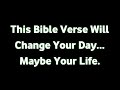 This bible verse will change your day maybe your life | god plan for you | God plan for me #godplan
