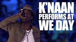 K'naan - 'Take a Minute' (Live at WE Day 2010)