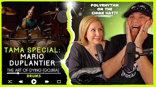 TAMA - MARIO DuPLANTIER (Gojira) "The Art of Dying" Drum Play Thru // Audio Engineer & Wifey React