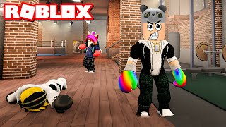 Yeni Eldiven Aldım!! Boks Oyunu - Panda ile Roblox BOXING