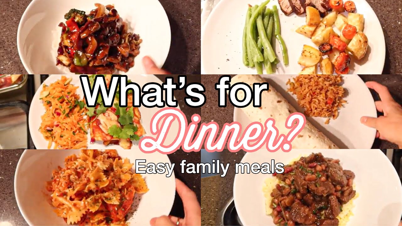 A WEEK OF FAMILY DINNERS | CHEAP EASY BEGINNER FRIENDLY FAMILY MEAL