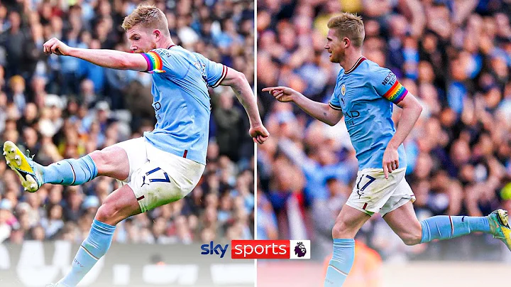 De Bruyne’s BELTER from all angles 🤯📐