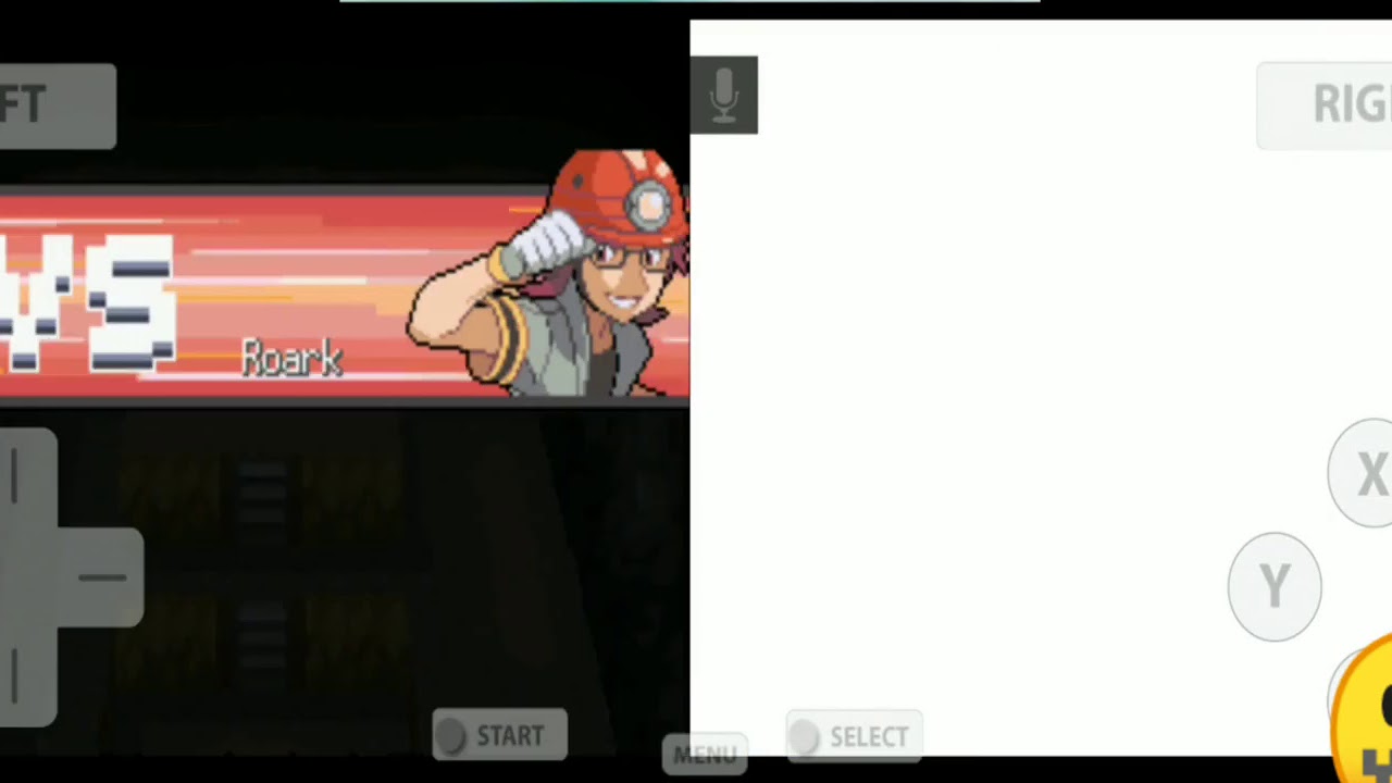 Pokemon platinum first gym battle rock type gym gameplay YouTube
