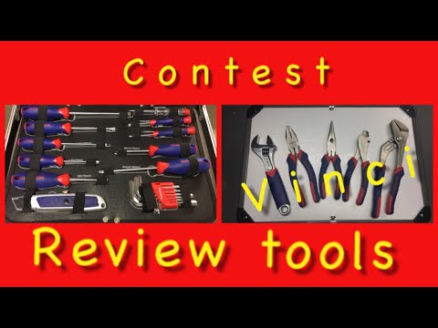 Vinci 5 pinze + Recensione valigetta utensili 119 pezzi economica - YouTube