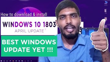 Windows 10 April Update 2018 - Clean Install