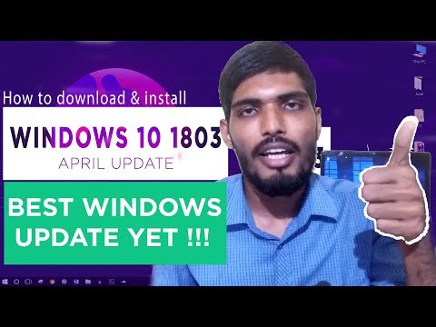 Windows 10 April Update 2018 - Clean Install