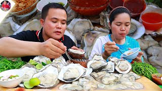กินหอยนางรมอวบใหญ่สดๆ ส่งตรงจากสุราษฎร์ธานี แซ่บๆ สุดจัดสะใจคักหลายอิหลี
