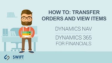 How To: Transfer Orders and View Items in Transit in Dynamics NAV