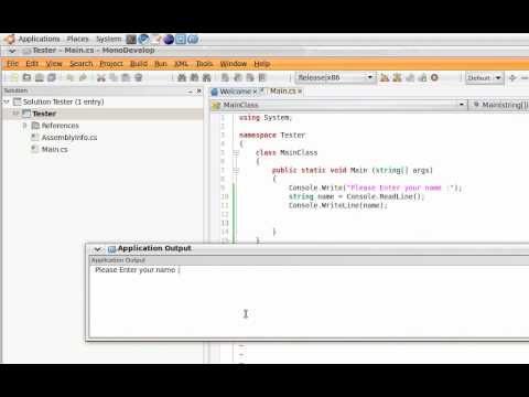 getting console to work for monodevelop in linux 01 01