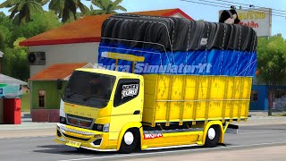 MOD BUSSID TERBARU || TRUCK CANTER MINIMALIS SIMPLE CONCEPT MBOISS PER LEMEZ FULL STUT 🔥🤙