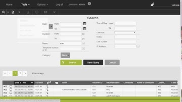 Vidicode Apresa Voice Recording Software UI - Archives, Fingerprinting & Encrytion