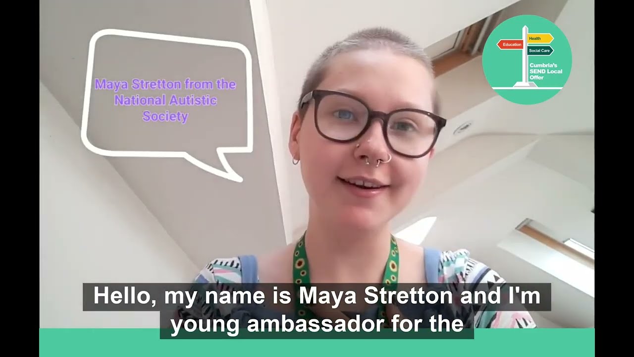 Maya, Cumbria's Young Ambassador for National Autistic Society on the importance of young voices