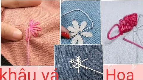 Cách Thêu Hoa Trên Quần Áo