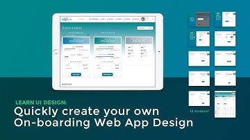 Onboarding Web App Design