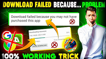 Download Failed Because The Resources Could Not Be Found | Free Fire Starting Problem 2024 |  Resume