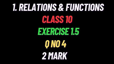 Exercise 1.5 4th Sum Class 10th Maths