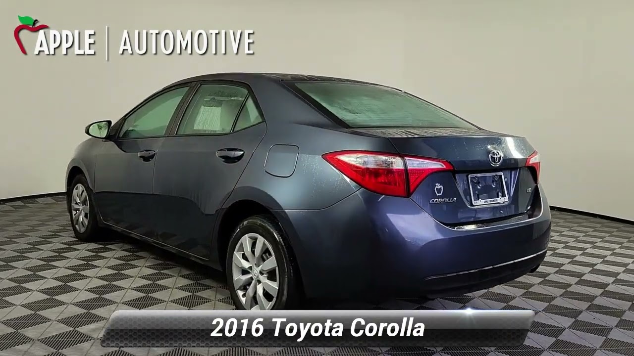 Used 2016 Toyota Corolla LE, Red Lion, PA R9346Q - YouTube