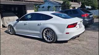 Athlete Statistics Audi RS7 Remote start system