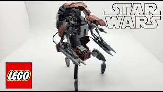 LEGO Star Wars Droideka 75381 Speed Building Review