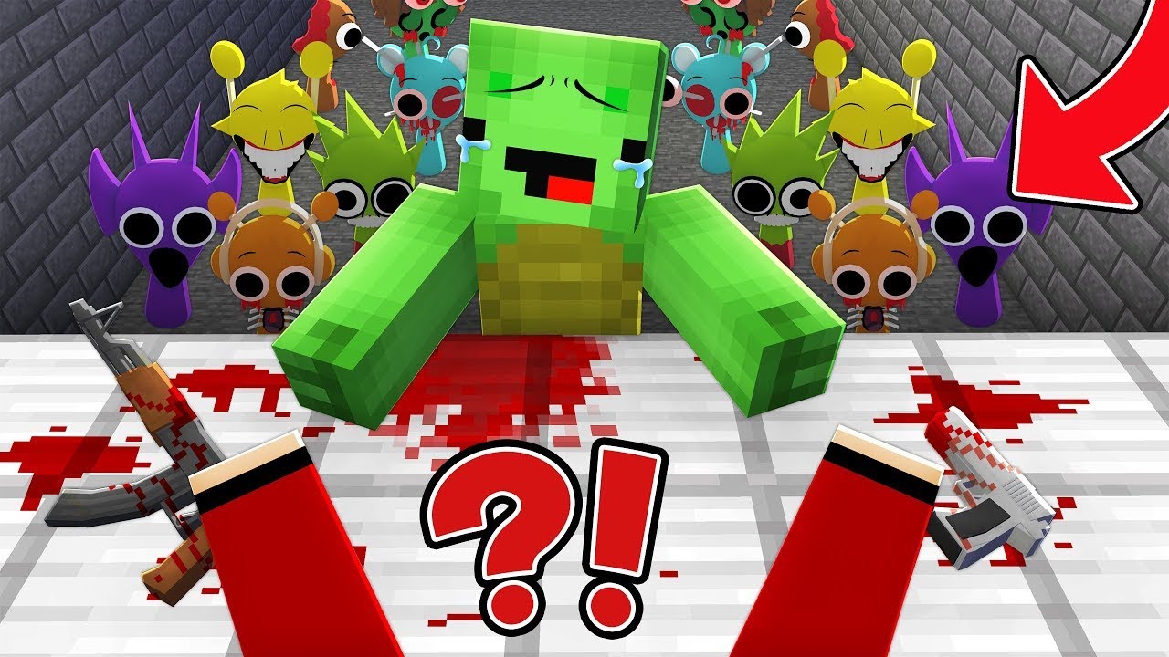 Myzen and Mikey escape the scary Splanki-Apocalypse in Minecraft