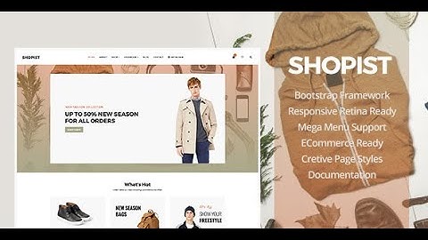 Full video demo for shopist ecommerce - Piteam.vn