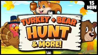 Turkey Hunt  Bear Hunt  Squirrel Run  Brain Break